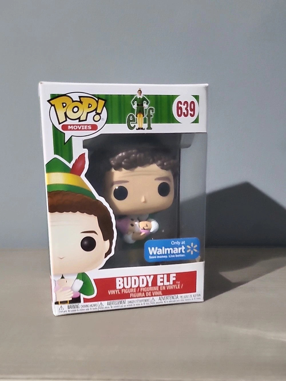 Funko Buddy Elf with Baby #639 Vinyl Figure Green & White